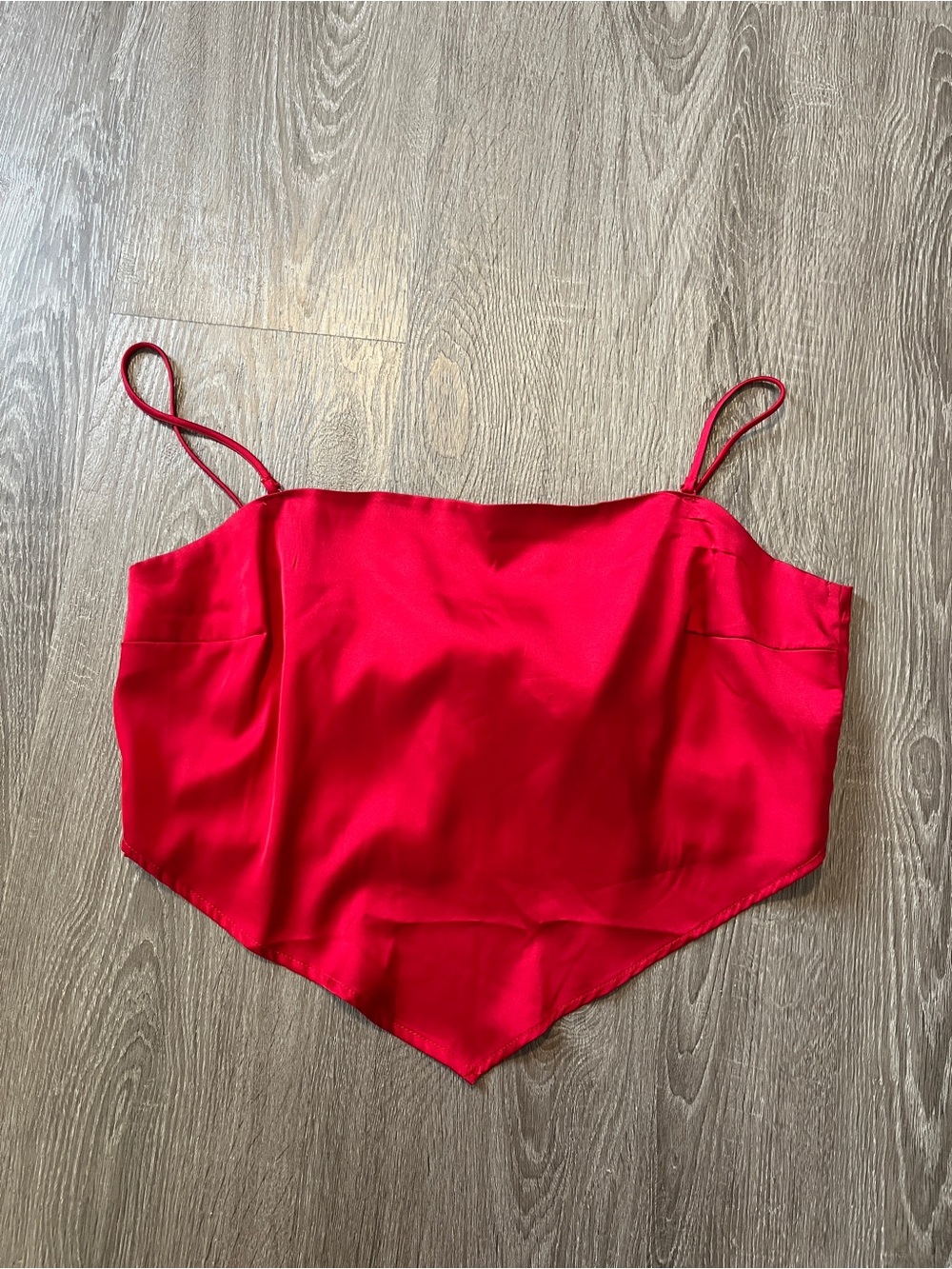Scarf Satin Tie Top ⚡️ Garage